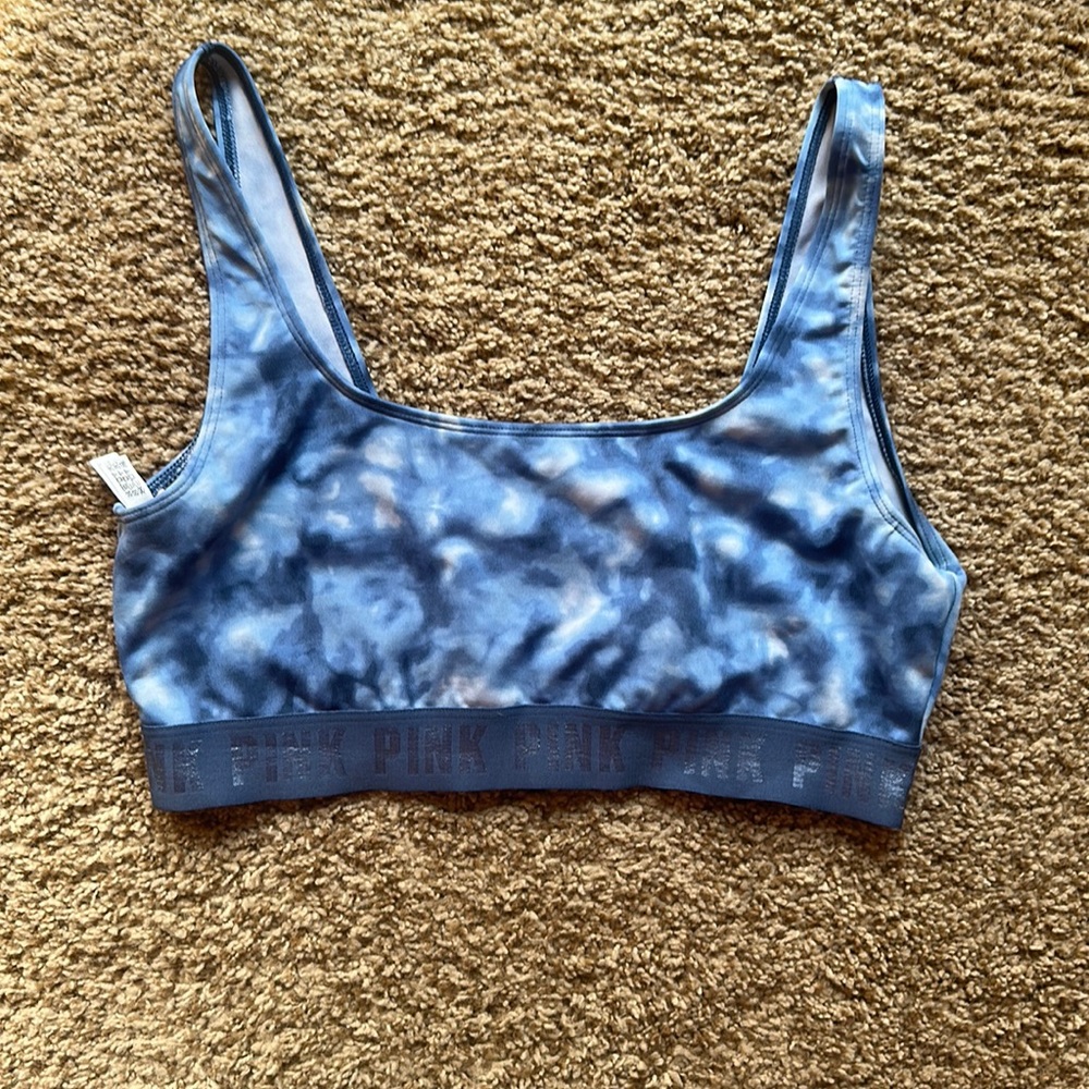 Blue PINK bra
